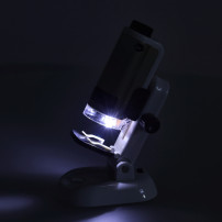 Mikroskop kieszonkowy mini LED dla dzieci 100x 250x - zabawka STEM