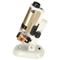 Mikroskop kieszonkowy mini LED dla dzieci 100x 250x - zabawka STEM