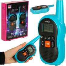 Walkie talkie krótkofalówki dla dzieci zasięg 3 km, zestaw 2 szt.