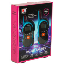 Walkie talkie krótkofalówki dla dzieci zasięg 3 km, zestaw 2 szt.