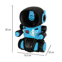Gra zręcznościowa robot strzelanie do celu + 2 pistolety i kulki