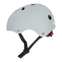 Kask rowerowy dziecięcy trike fix LED regulowany m 55-58 cm szary