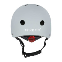 Kask rowerowy dziecięcy trike fix LED regulowany m 55-58 cm szary