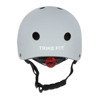 Kask rowerowy dziecięcy trike fix LED regulowany m 55-58 cm szary