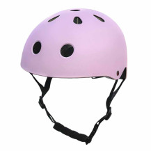 Kask rowerowy dziecięcy trike fix LED regulowany m 55-58 cm fioletowy