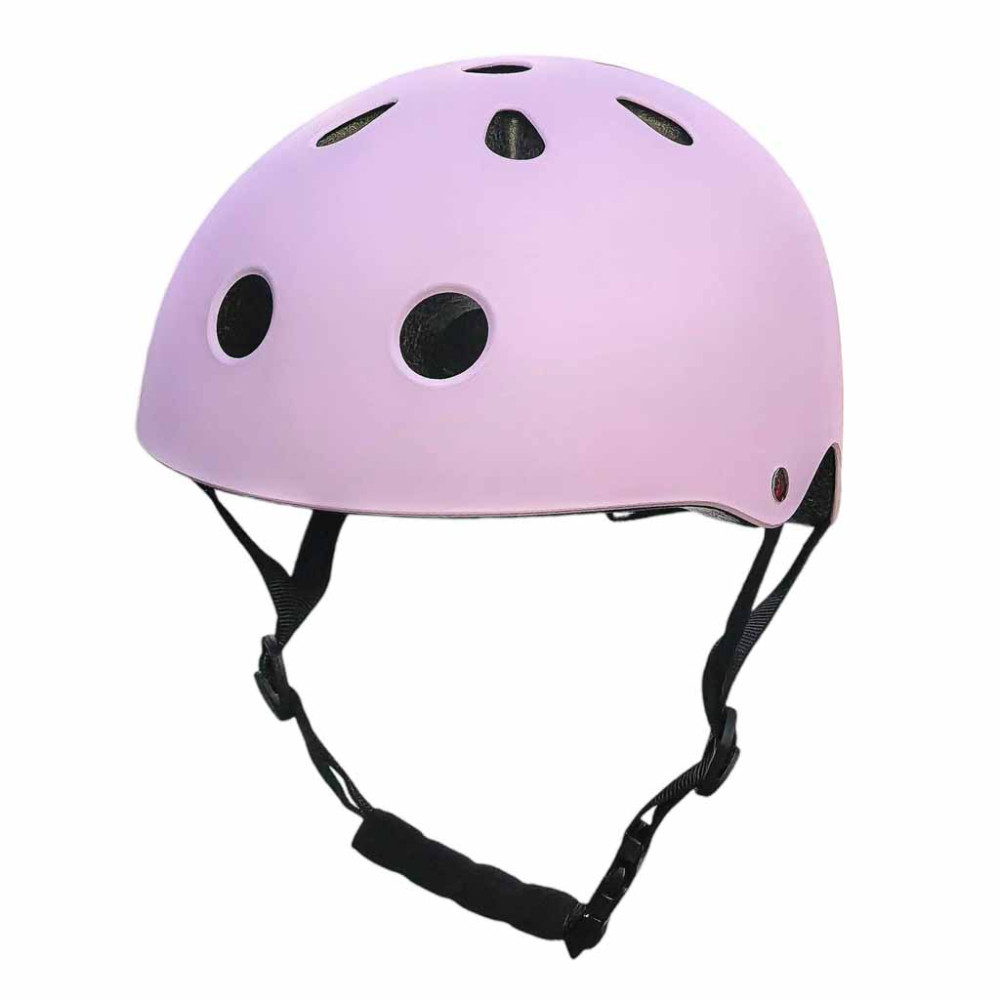 Kask rowerowy dziecięcy trike fix LED regulowany m 55-58 cm fioletowy