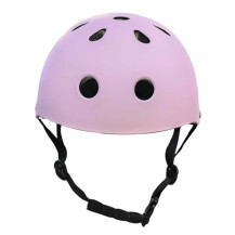 Kask rowerowy dziecięcy trike fix LED regulowany m 55-58 cm fioletowy