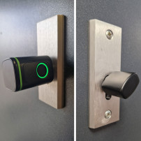 Zamek elektroniczny SMART na odcisk palca i bluetooth do drzwi