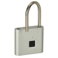 Kłódka elektroniczna na odcisk palca IP56, USB - KX3852