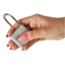 Kłódka elektroniczna na odcisk palca IP56, USB - KX3852