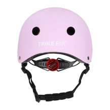 Kask rowerowy dziecięcy trike fix LED regulowany m 55-58 cm fioletowy