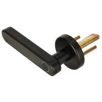Zamek elektroniczny do drzwi na kod, odcisk palca i bluetooth