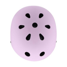 Kask rowerowy dziecięcy trike fix LED regulowany m 55-58 cm fioletowy
