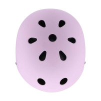 Kask rowerowy dziecięcy trike fix LED regulowany m 55-58 cm fioletowy