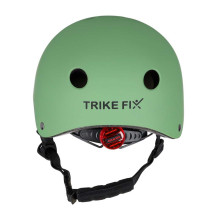 Kask rowerowy dziecięcy trike fix LED regulowany m 55-58 cm zielony