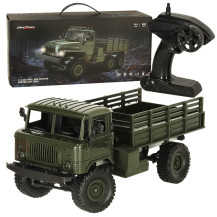 Samochód RC off-road 4WD 1:16 ciężarówka wojskowa RTR