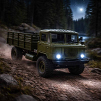 Samochód RC off-road 4WD 1:16 ciężarówka wojskowa RTR