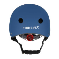 Kask rowerowy dziecięcy trike fix LED regulowany m 55-58 cm granatowy