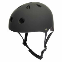 Kask rowerowy dziecięcy trike fix LED regulowany m 55-58 cm czarny