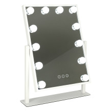 Lusterko kosmetyczne LED hollywood 12 żarówek USB 30x40 cm