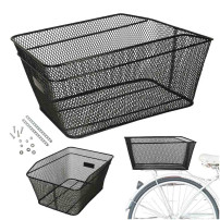 Koszyk rowerowy RALLEX na bagażnik metalowy tylny