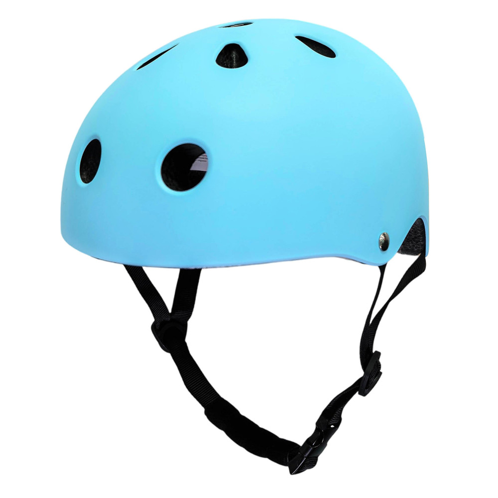 Kask rowerowy dziecięcy trike fix LED regulowany m 55-58cm niebieski
