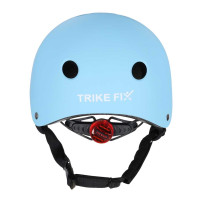 Kask rowerowy dziecięcy trike fix LED regulowany m 55-58cm niebieski