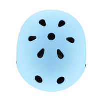 Kask rowerowy dziecięcy trike fix LED regulowany m 55-58cm niebieski