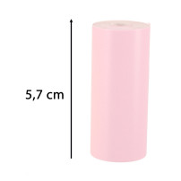 Rolki termiczne kolorowe 5,7cm x 3m do drukarki aparatu – 3 szt.