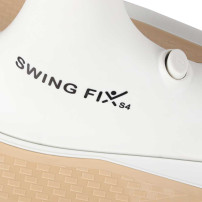 Jeździk grawitacyjny LED swing fix S4 z muzyką 76cm złoto-biały