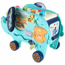 Słonik wbijak sorter montessori z młotkiem i klockami 26cm