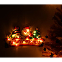 Lampka LED merry christmas XXL 45cm wisząca dekoracja okna