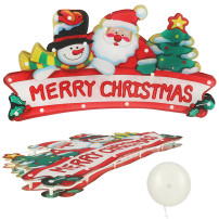 Lampka LED merry christmas XXL 45cm wisząca dekoracja okna