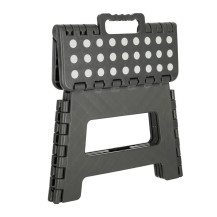 Stołek taboret składany antypoślizgowy 22 cm ciemny szary