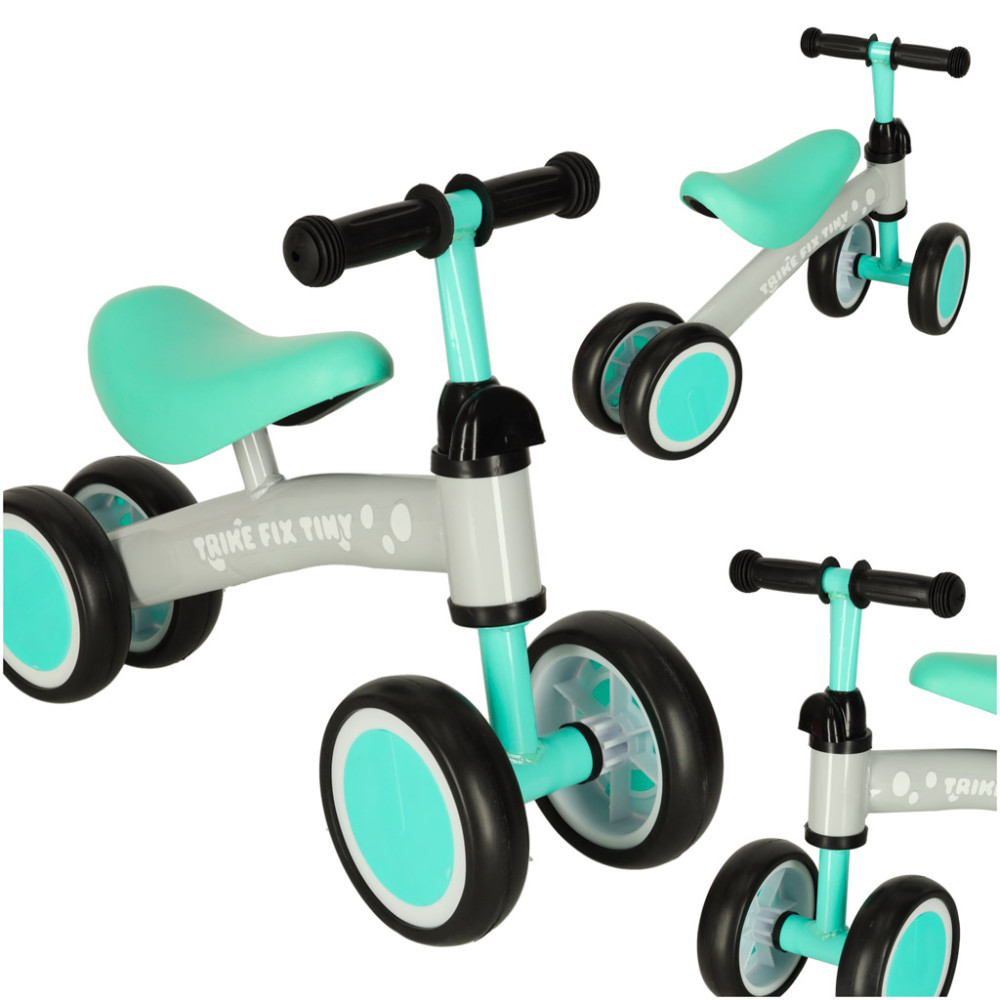 Rowerek biegowy trike fix tiny czterokołowy miętowy 2+
