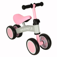 Rowerek biegowy trike fix tiny czterokołowy różowy dla dzieci 2+