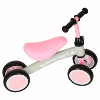 Rowerek biegowy trike fix tiny czterokołowy różowy dla dzieci 2+
