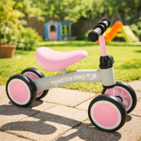 Rowerek biegowy trike fix tiny czterokołowy różowy dla dzieci 2+