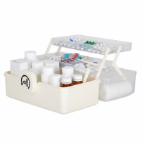 Organizer na leki XL z zamkiem 29x19x15,5 cm - kasetka apteczna