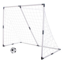 Bramka piłkarska 2w1 dla dzieci 185x120x70cm z piłką i pompką