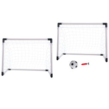 Bramka piłkarska 2w1 dla dzieci 185x120x70cm z piłką i pompką