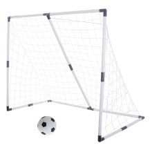 Bramka piłkarska 2w1 dla dzieci 143x110x70cm z piłką i pompką
