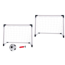 Bramka piłkarska 2w1 dla dzieci 143x110x70cm z piłką i pompką