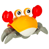 Interaktywny krab pełzający na akumulator USB czerwony 3+