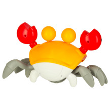 Interaktywny krab pełzający na akumulator USB czerwony 3+