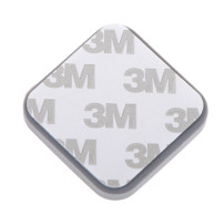 Odbojnik samoprzylepny silikonowy szary kwadrat 4x4 cm