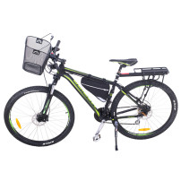 Koszyk rowerowy RALLEX metalowy przedni click na kierownicę