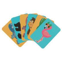 Książeczka magnetyczna puzzle safari zwierzęta 47 el.