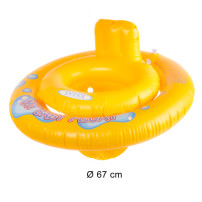 Kółko do pływania dla niemowląt INTEX z siedziskiem 67cm, 6-18 m.