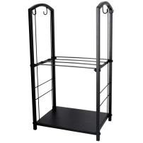 Stojak na drewno kominkowe metalowy z akcesoriami KX2888